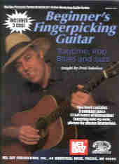 Beginners Fingerpicking Guitar Ragtime/pop/blues Sheet Music Songbook