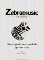 Cottam Zebramusic For Guitar Intermediate Solos Sheet Music Songbook