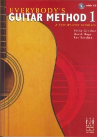 Everybodys Guitar Method 1 Book & Cd Sheet Music Songbook