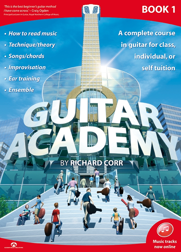 Guitar Academy Corr Book 1 + Online Audio Sheet Music Songbook