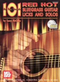 101 Red Hot Bluegrass Guitar Licks & Solos Mccabe Sheet Music Songbook