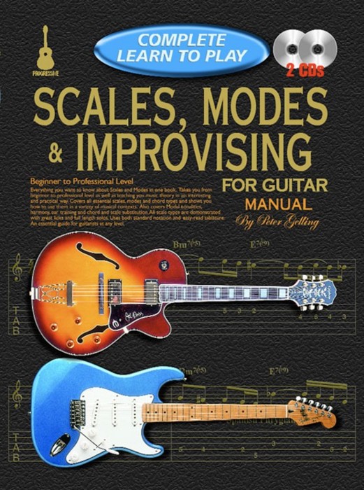  Complete Learn To Play Scales Mode & Improvising Sheet Music Songbook