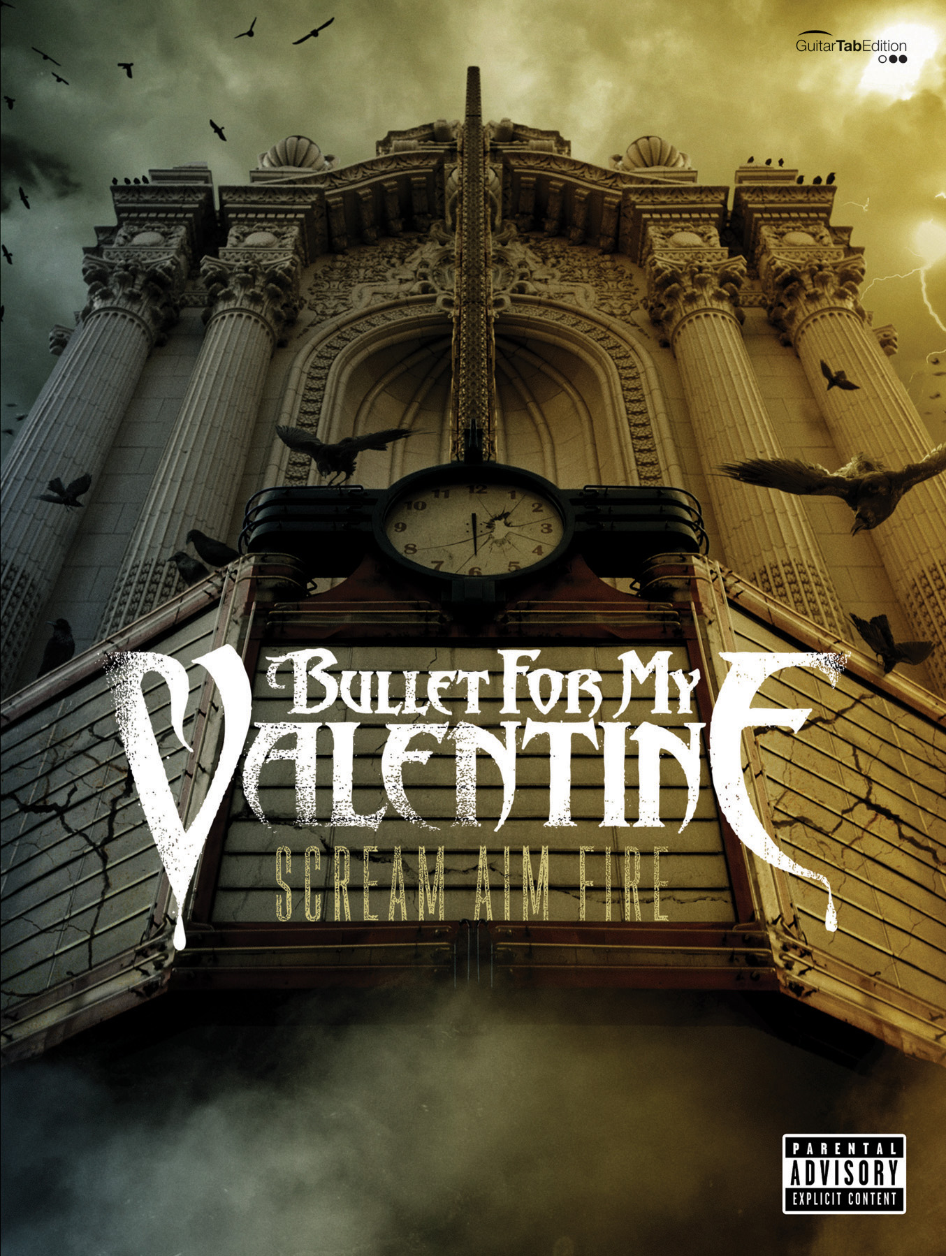 Bullet For My Valentine Scream Aim Fire Tab Sheet Music Songbook