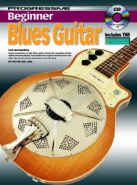 Progressive Beginner Blues Guitar Book & Cd Sheet Music Songbook