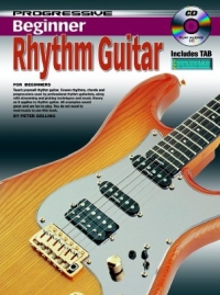 Progressive Beginner Rhythm Guitar Book & Cd Sheet Music Songbook