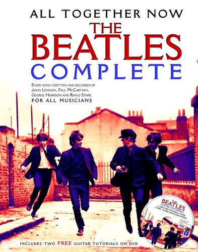 Beatles All Together Now Complete Book & Dvd Sheet Music Songbook