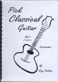 Pick Classical Guitar Vol 1 Roy Chilton Book & Cd Sheet Music Songbook