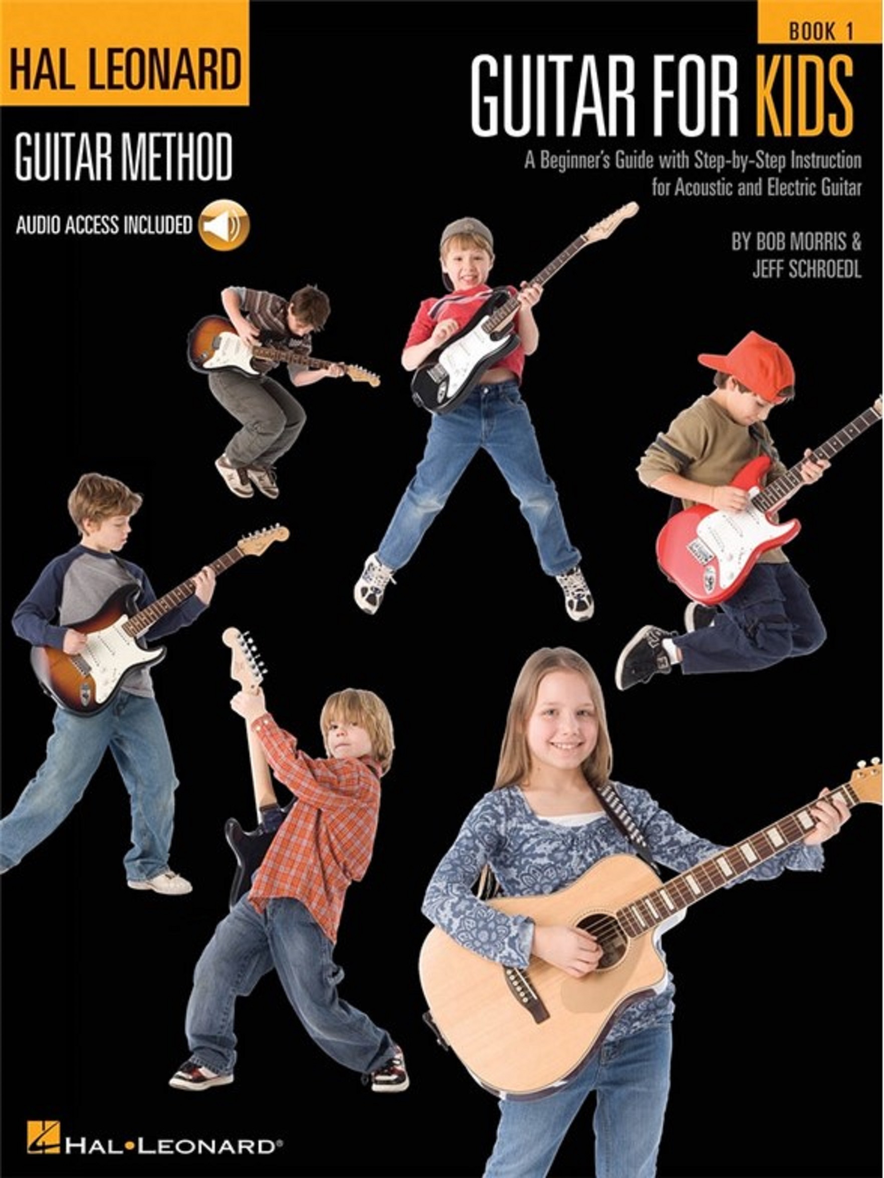 Hal Leonard Guitar Method Guitar For Kids + Online Sheet Music Songbook