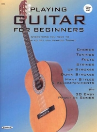 Playing Guitar For Beginners Sheet Music Songbook