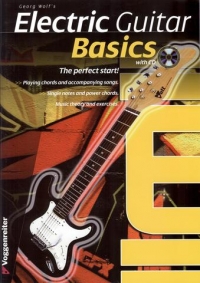 Electric Guitar Basics Wolf Book & Cd Sheet Music Songbook