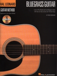 Hal Leonard Guitar Method Bluegrass Guitar + Cd Sheet Music Songbook