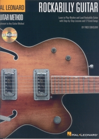 Hal Leonard Guitar Method Rockabilly Guitar + Cd Sheet Music Songbook