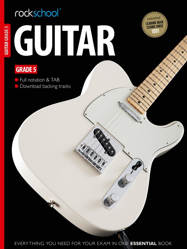 Rockschool Guitar 2012-2018 Grade 5 + Online Sheet Music Songbook