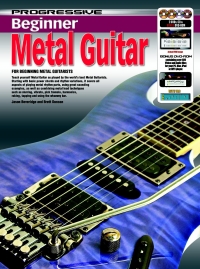 Progressive Beginner Metal Guitar + Multimedia Sheet Music Songbook