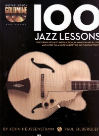 100 Jazz Lessons Heussenstamm & Silbergleit Guitar Sheet Music Songbook