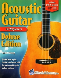 Acoustic Guitar Deluxe Edition + Dvd & Jam Cd Sheet Music Songbook