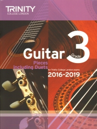 Trinity Guitar Exam Pieces 2016-2019 Grade 3 Sheet Music Songbook