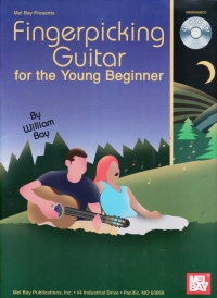 Fingerpicking Guitar For The Young Beginner Bk/cd Sheet Music Songbook