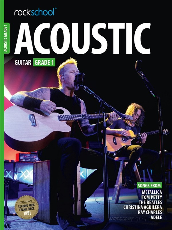 Rockschool Acoustic Guitar Grade 1 2016 + Online Sheet Music Songbook