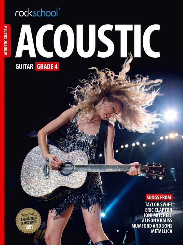 Rockschool Acoustic Guitars 2016 Grade 4 + Online Sheet Music Songbook