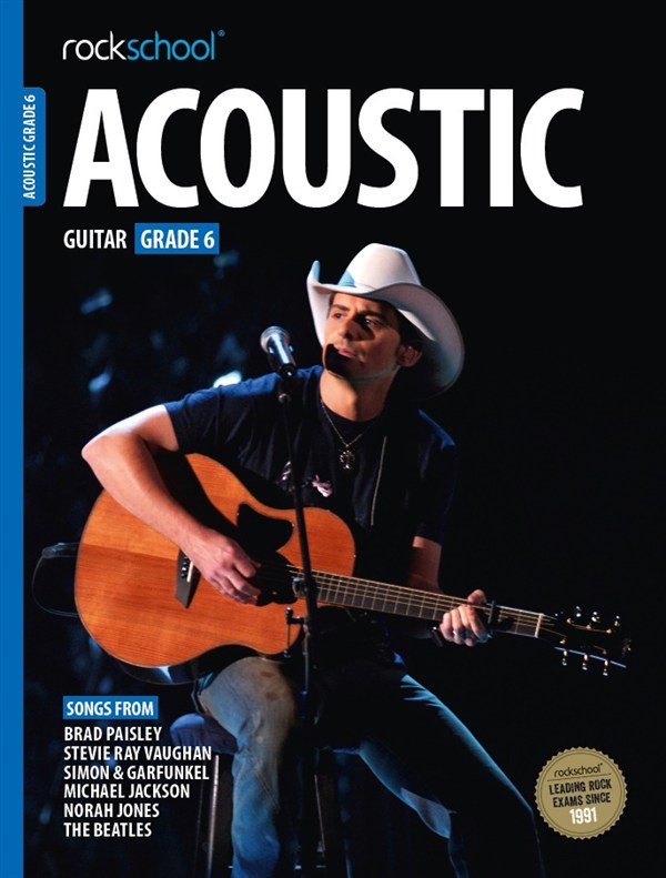 Rockschool Acoustic Guitar Grade 6 2016 + Online Sheet Music Songbook