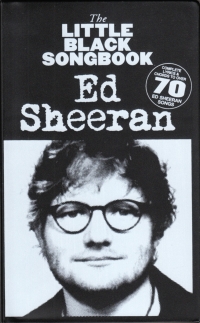 Ed Sheeran Little Black Songbook Guitar Sheet Music Songbook