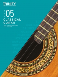 Trinity Classical Guitar Exam From 2020 Grade 5 Sheet Music Songbook
