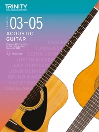 Trinity Acoustic Guitar From 2020 Grades 3-5 Sheet Music Songbook