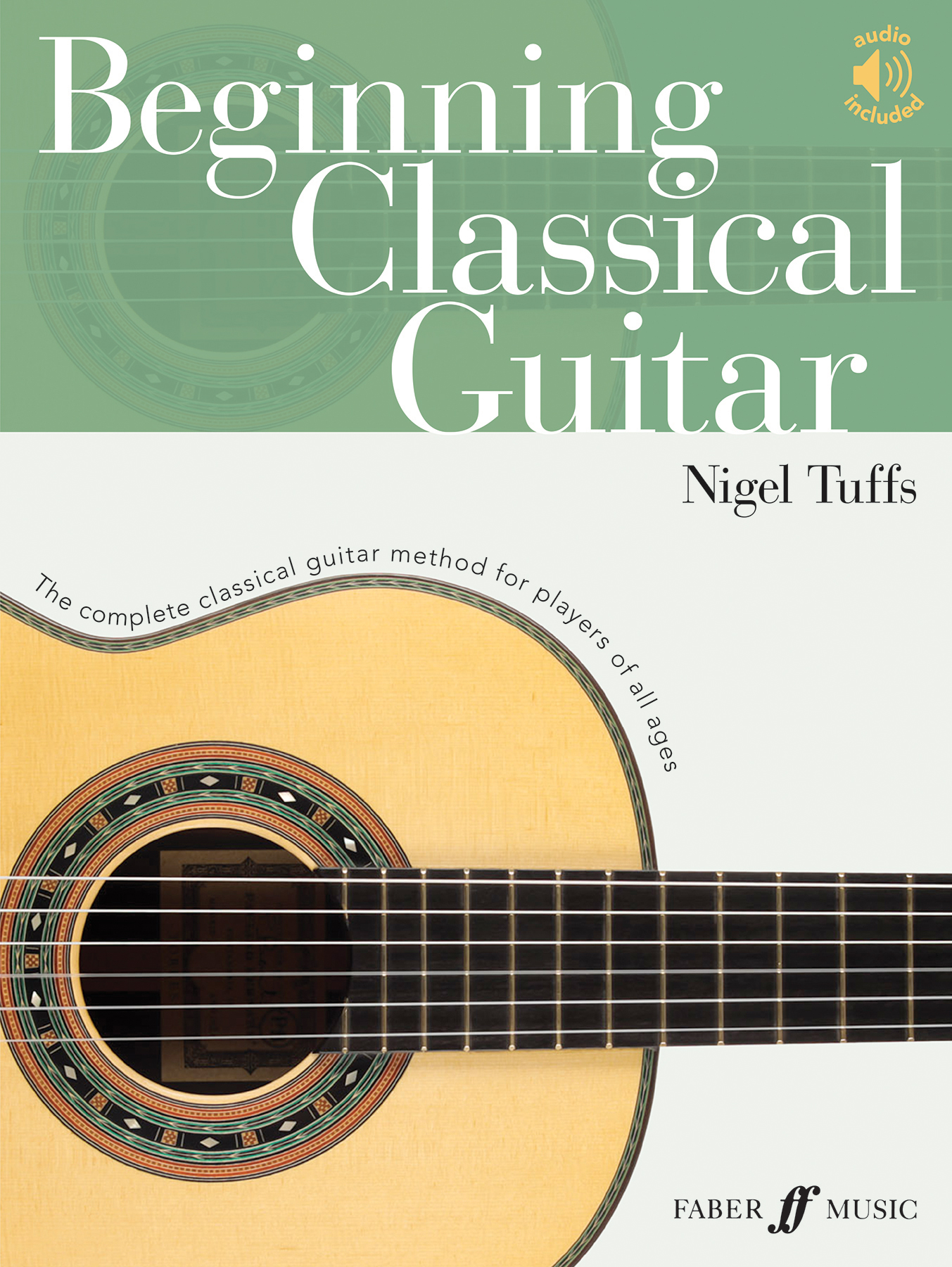 Beginning Classical Guitar Tuffs Book + Audio Sheet Music Songbook