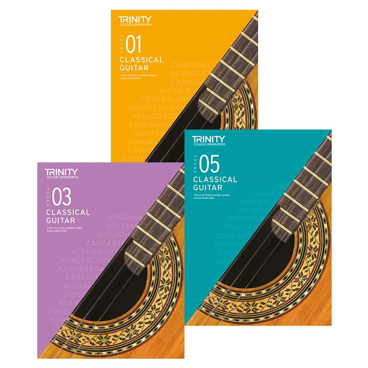 Trinity Classical Guitar Exam From 2020 Bundle Sheet Music Songbook