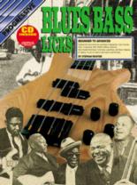 Progressive Blues Bass Licks Book & Cd Sheet Music Songbook