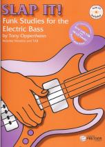 Slap It Funk Studies For Electric Bass Book/audio Sheet Music Songbook
