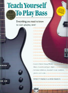 Teach Yourself To Play Bass Book/cd Sheet Music Songbook