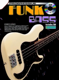 Progressive Funk Bass Richter Book & Cd Sheet Music Songbook
