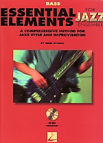 Essential Elements Jazz Ensemble Bass + Cd Sheet Music Songbook