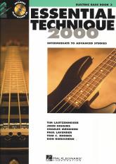 Essential Technique 2000 Book 3 Electric Bass + Cd Sheet Music Songbook