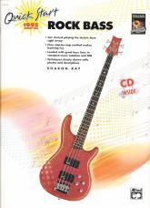 Quick Start Rock Bass Ray Book & Cd Sheet Music Songbook