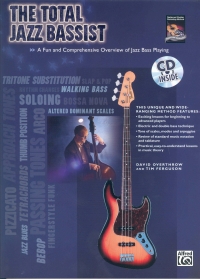 Total Jazz Bassist Book & Cd Sheet Music Songbook