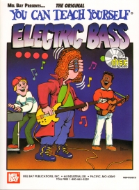 You Can Teach Yourself Electric Bass Book & Cd Sheet Music Songbook
