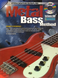 Progressive Metal Bass Method + Cd Sheet Music Songbook