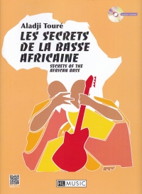 Toure Secrets De La Basse Africaine Bass Gtr + Cd Sheet Music Songbook