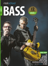 Rockschool Bass 2018-2024 Grade 2 + Online Sheet Music Songbook