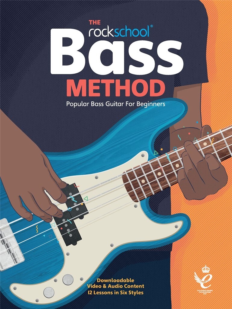 Rockschool Bass Method Book + Online Sheet Music Songbook