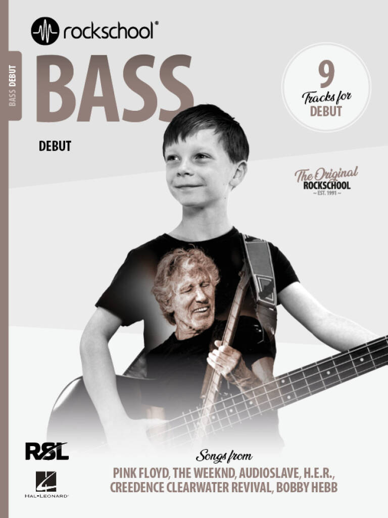 Rockschool Bass 2024 Debut Sheet Music Songbook