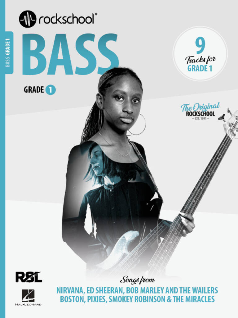 Rockschool Bass 2024 Grade 1 Sheet Music Songbook