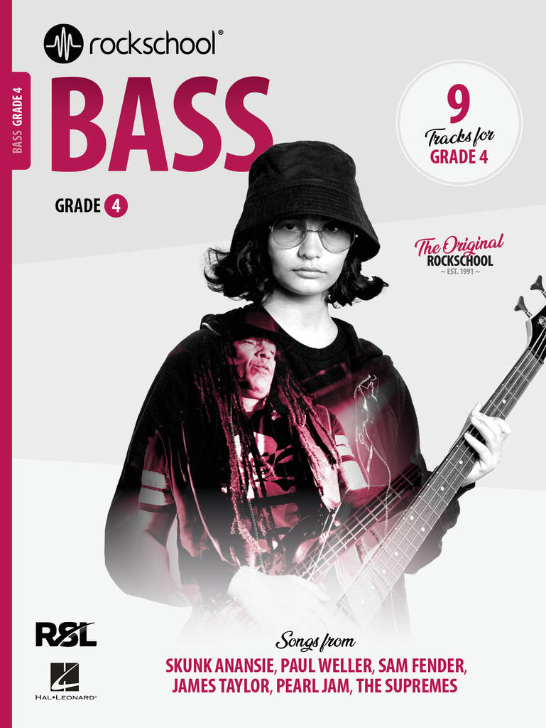 Rockschool Bass 2024 Grade 4 Sheet Music Songbook