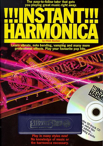 Instant Harmonica Barker Book/cd & Harmonica Sheet Music Songbook