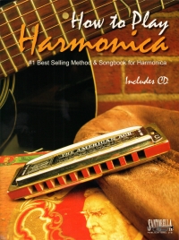 How To Play Harmonica Method & Songbook + Cd Sheet Music Songbook