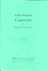 Benjamin Harmonica Concerto Harmonica & Piano Sheet Music Songbook