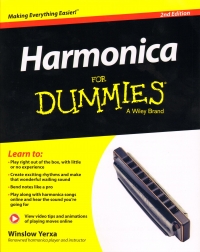 Harmonica For Dummies Yerxa 2nd Ed + Online Sheet Music Songbook